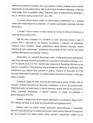 [VIDEO] - 70 tysięcy złotych zażądał absolwent Szkoły Ochroniarskiej Delta, Karol K. od mojego znacznie słabszego syna, za rzekome dźgnięcie nożem. Nie dostanie grosza, bo mój syn nie ma żadnego majątku - mówi matka skazanego nauczyciela