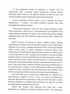 [VIDEO] - 70 tysięcy złotych zażądał absolwent Szkoły Ochroniarskiej Delta, Karol K. od mojego znacznie słabszego syna, za rzekome dźgnięcie nożem. Nie dostanie grosza, bo mój syn nie ma żadnego majątku - mówi matka skazanego nauczyciela