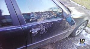 Wałbrzych: Pokłócił się z partnerką. Złość wyładował na samochodzie należącym do jej ojca!