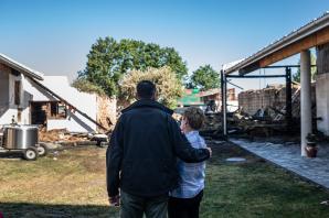 [VIDEO] Premier w m. Nowa Biała: Nikogo nie zostawiamy w potrzebie. Zrobimy wszystko, by trafiła tutaj pomoc dla poszkodowanych rodzin