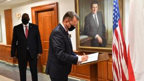 Pierwsze czołgi Abrams trafią do Polski już w przyszłym roku - zaznaczył Mariusz Błaszczak, minister obrony narodowej po spotkaniu z sekretarzem obrony USA