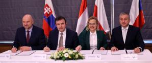 Minister Anna Moskwa na spotkaniu ministrów V4, Austrii i Niemiec