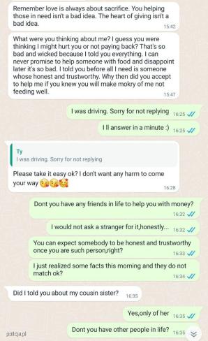 Oszukani na miłość...Rzekomy amerykański żołnierz najpierw pisze, że kocha, a następnie prosi o pieniądze? To może być oszust, a nawet oszustka, np. z Zimbabwe