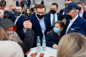 [VIDEO] Szef polskiego rządu spotkał się z prezydentem Stanów Zjednoczonych