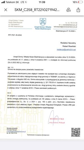 [VIDEO] Czy Sąd Rejonowy w Ostrowie Wielkopolskim dostrzeże w środę jakikolwiek brak praworządności przy budowie trzech wiatraków w gminie Nowe Skalmierzyce? Bo pewne jest, że pracują one bez należytych  odbiorów!