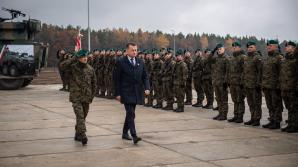 [VIDEO] 12 listopada br. szef MON w Wojewodzinie spotkał się z żołnierzami służącymi w nowo powołanej Brygadzie Zmotoryzowanej wchodzącej w skład 1 Dywizji Piechoty Legionów