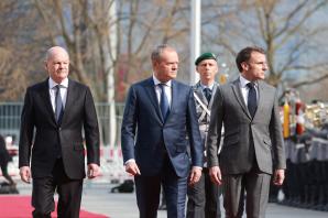 [VIDEO] Szczyt Trójkąta Weimarskiego w Berlinie