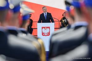 [VIDEO] Udział Pary Prezydenckiej w obchodach Dnia Strażaka