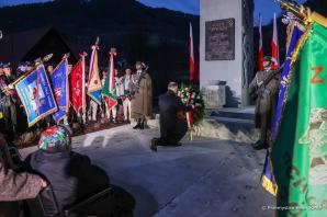 [VIDEO] 80. rocznica Krwawej Wigilii - pacyfikacji wsi w dolinie Ochotnicy