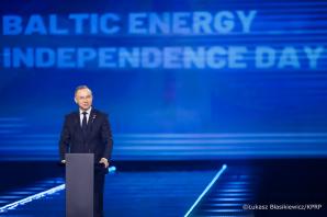 [VIDEO] Prezydent: To przełomowy moment dla naszego bezpieczeństwa energetycznego