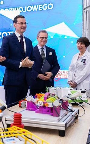 [VIDEO] Premier Mateusz Morawiecki na otwarciu Centrum Badawczo-Rozwojowego w Tarnowie
