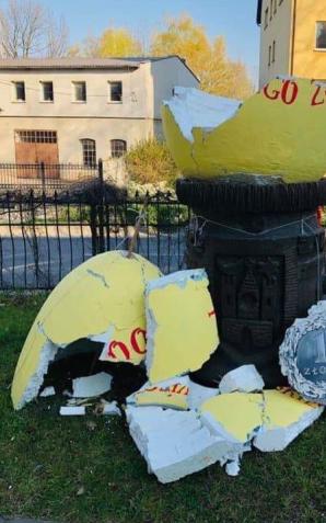 Za zniszczenie pisanki mogą pójść do więzienia nawet na 5 lat