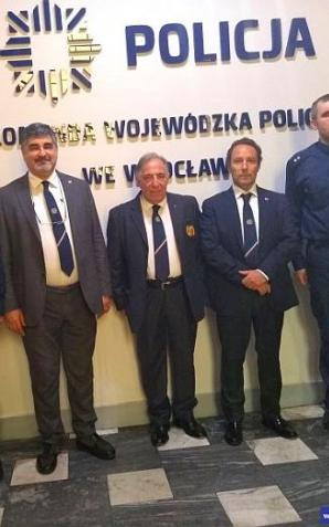 Polsko-Włoska narada Policjantów we Wrocławiu