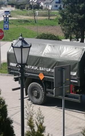 Groźna pozostałość z czasów ll wojny światowej w postaci niewybuchu odnaleziona w Obidzy