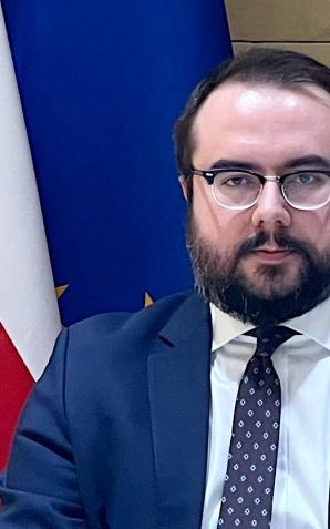 Rozmowa wiceministra Pawła Jabłońskiego z patriarchami kościołów w Jerozolimie dot. sytuacji chrześcijan w Ziemi Świętej m.in. na Zachodnim Brzegu i w Strefie Gazy, Palestynie