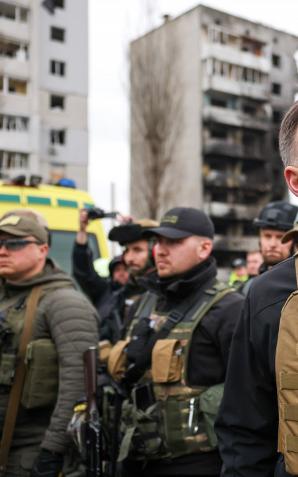 Prezydent RP po powrocie z Kijowa: Rosjanie prowadzą wojnę totalną