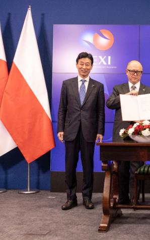 Polska zacieśnia współpracę gospodarczą z Japonią