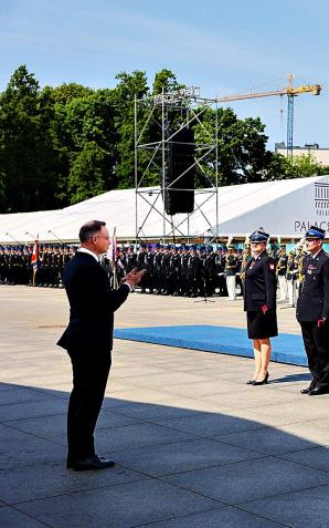 [VIDEO] Udział Pary Prezydenckiej w obchodach Dnia Strażaka