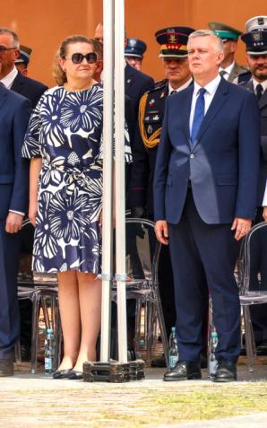 [VIDEO] Para Prezydencka na święcie Służby Ochrony Państwa