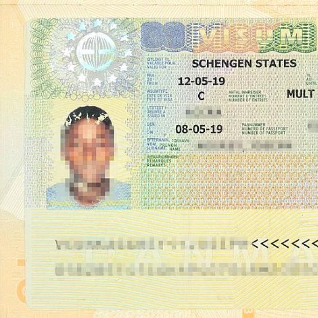 Fałszywa duńska wiza i stemple. Obywatel Ghany nie wjechał z Ukrainy do Polski. I nie dojechał do Holandii