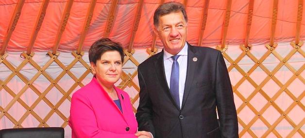 Beata Szydło o NATO i sytuacji Polaków z premierem Litwy