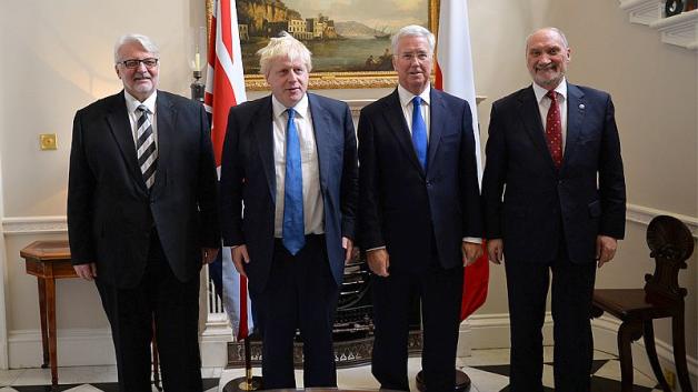 Kwadryga - rozmowy ministrów spraw zagranicznych i obrony narodowej Polski i Wielkiej Brytanii w Londynie