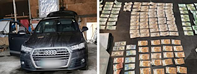 [VIDEO] Policjanci odzyskali auto warte prawie 300 tysięcy złotych i zlikwidowali zorganizowaną grupę samochodową działającą  na terenie Polski i Niemiec