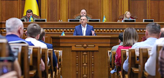 [VIDEO] Andrzej Duda przed Radą Najwyższą Ukrainy