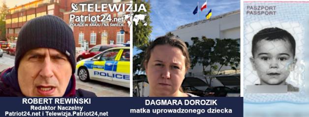 [VIDEO] LONDYN: Czy z policją brytyjską będą współpracować polscy dyplomaci, by odzyskać uprowadzonego, polskiego z Wielkiej Brytanii do Tunezji polskiego 3-latka?