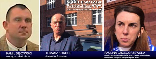 [VIDEO] TOGI BEZ SUMIEŃ: Czy szczeciński adwokat Tomasz Kordus namówił Kamila Sękowskiego do fałszywego przyznania się do winy? Dla sądów jest to „koronny dowód”, a dla skazanego, jego niepełnosprawnej partnerki i 4 dzieci koszmar!
