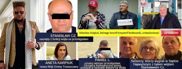 RUTKOWSKI: Nowa Wójt w Trzeszczanach! Koniec rządów skazanego  Stanisława Cz. i uznanego winnym przestępstwa tymczasowego zarządcy Pawła L. Koniec prześladowania prawdomównego robotnika Wiesława Księżuka i seniorów!