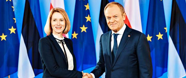 [VIDEO] O bezpieczeństwie Ukrainie i polskim przewodnictwem w Unii Europejskiej Premier Donald Tusk w Warszawie z Premier Estonii Kają Kallas. Głównym tematem rozmów przywódców Polski i Estonii były kwestie bezpieczeństwa
