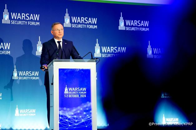 [VIDEO] Prezydent RP wziął udział w Warsaw Security Forum