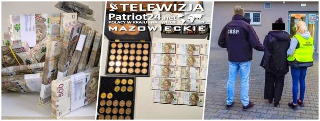 [VIDEO] Podejrzani o lichwę zatrzymani przez CBŚP i KAS