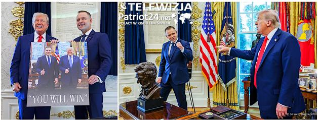 [VIDEO] Biały Dom. Rozmowy Prezydentów Polski i USA